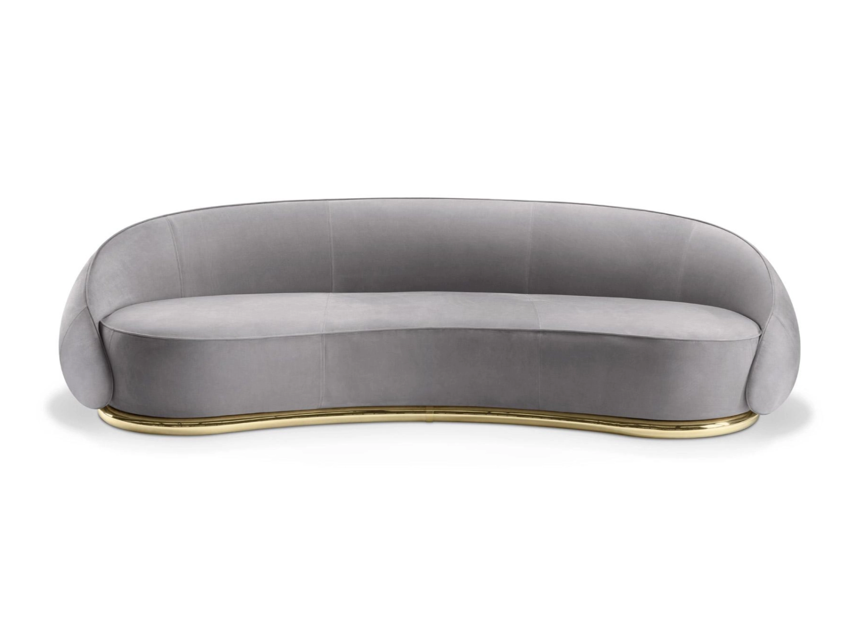 abbracci sofa 3 seater curved sofa by GHIDINI1961