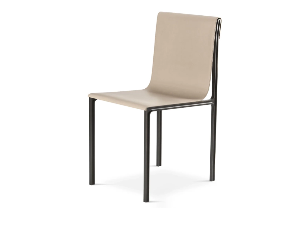 fabbrica chair tanned leather chair by GHIDINI1961