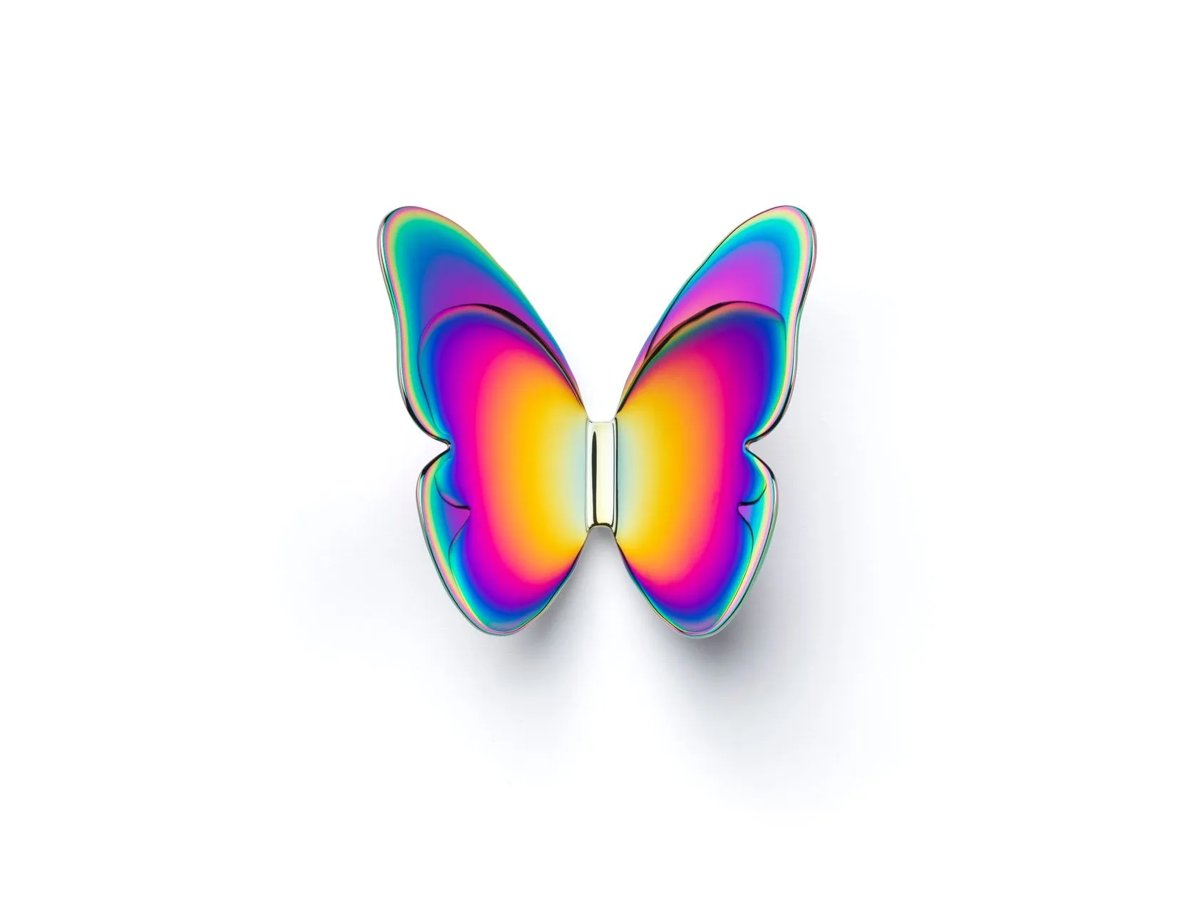 single butterfly coat rack wall-mounted steel coat rack by GHIDINI1961