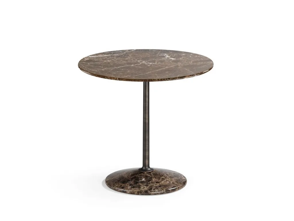 arnold round side table round marble side/coffee table By Paolo Rizzatto