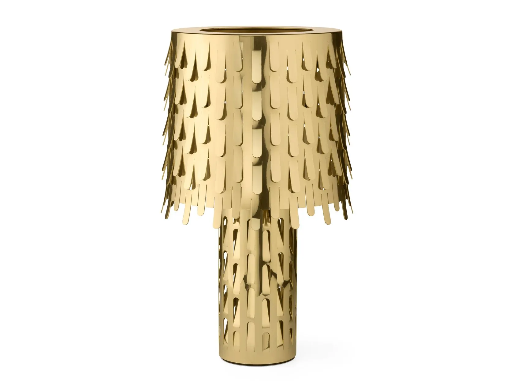 jackfruit table lamp brass table lamp By Campana Brothers