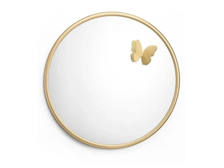 butterfly round large mirror By GHIDINI1961