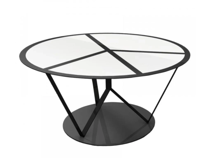pace round glass table By altreforme