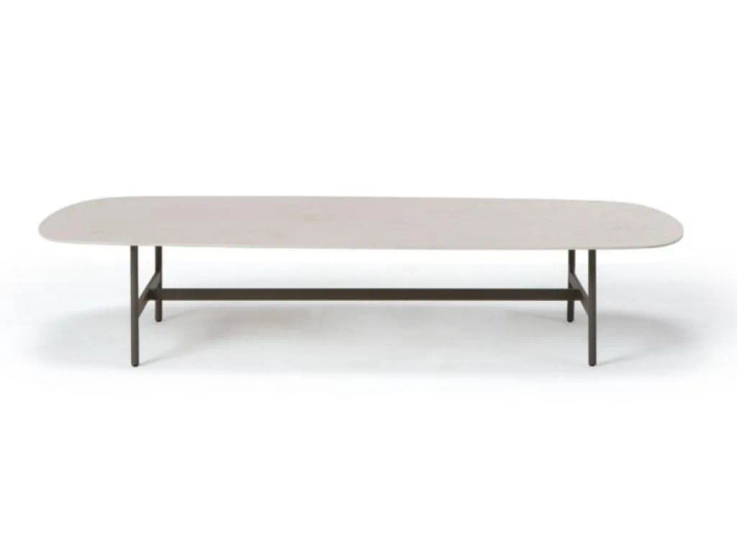 calipso rectangular coffee table 140x65 h25 By ETHIMO