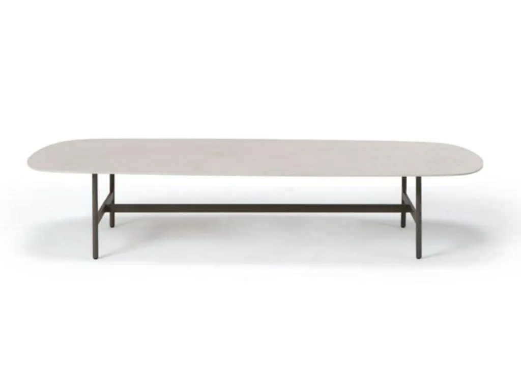 calipso rectangular coffee table 140x65 h25 By ETHIMO