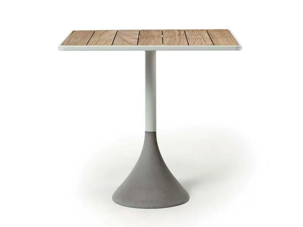 concreto square table 70x70x74 By ETHIMO