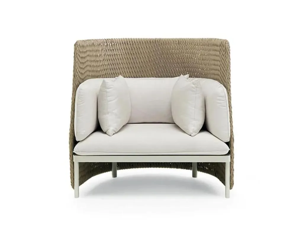 esedra highback lounge armchair By ETHIMO