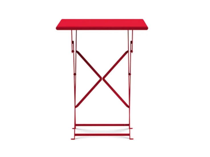 flower rectangular folding table 55x70 By ETHIMO