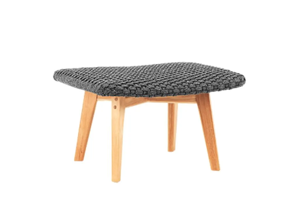 knit footstool By ETHIMO