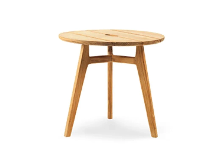knit round coffee table ø50 By ETHIMO