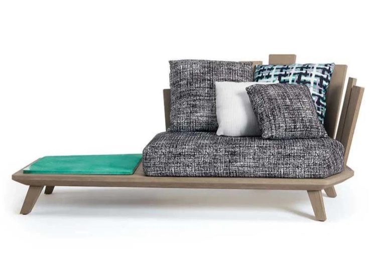 rafael lounge armchair with coffee table By ETHIMO