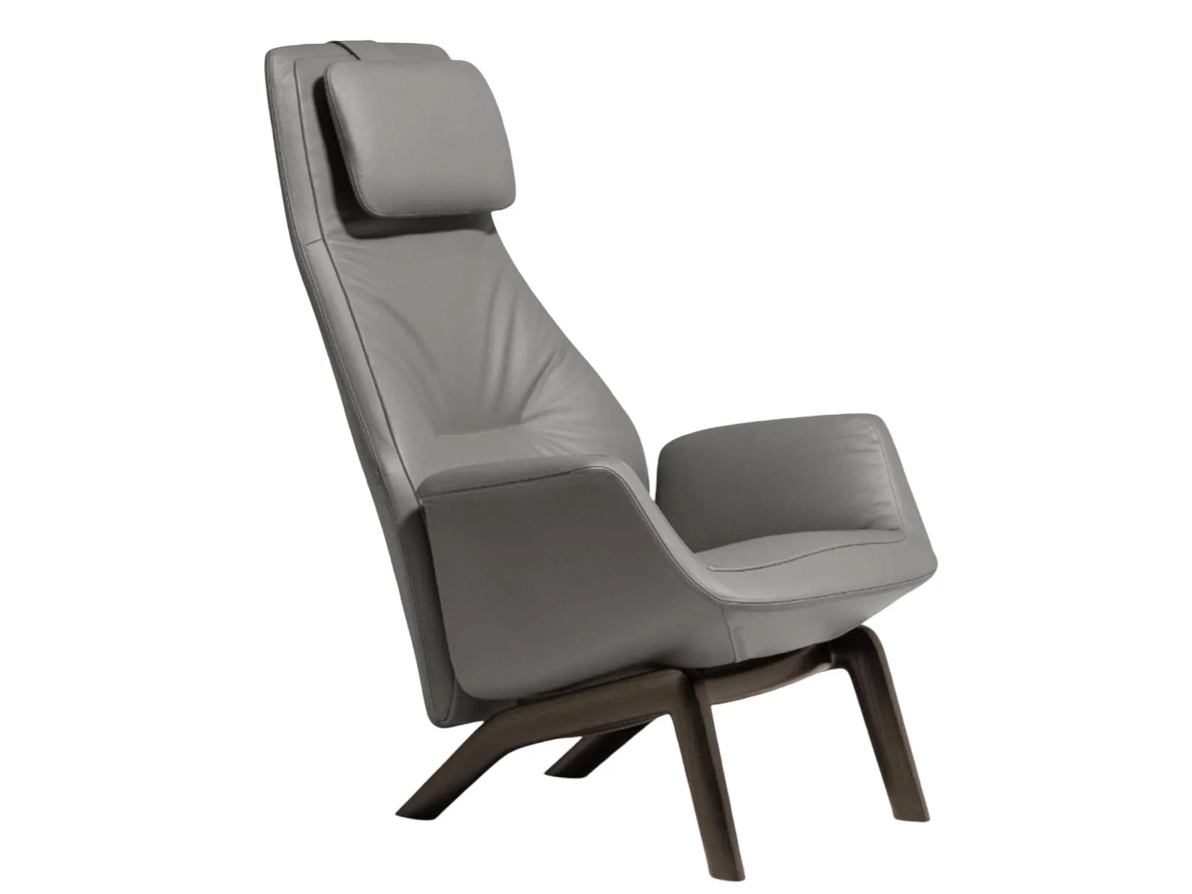 downtown lounge armchair By Poltrona Frau