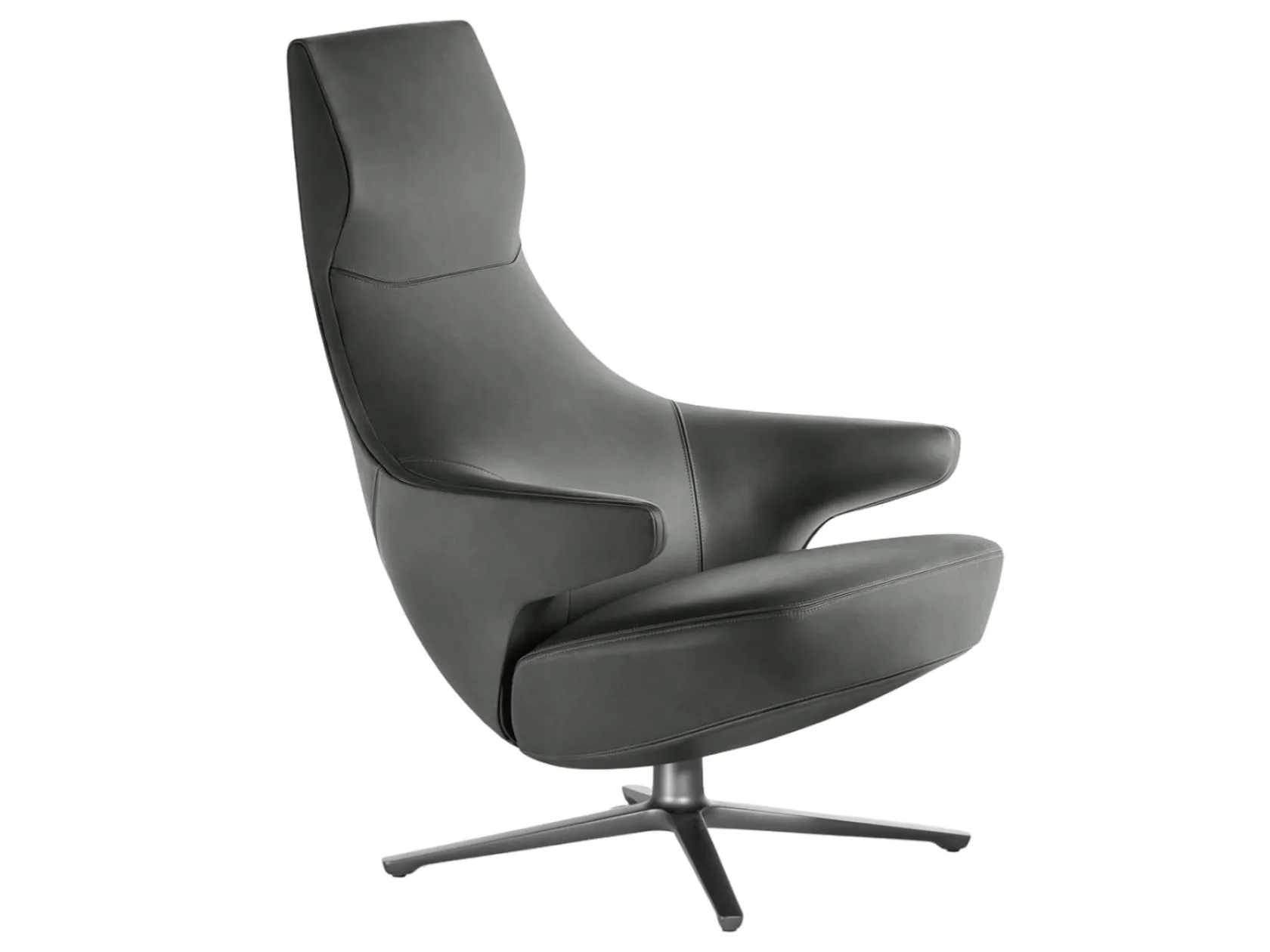 jay lounge armchair By Poltrona Frau
