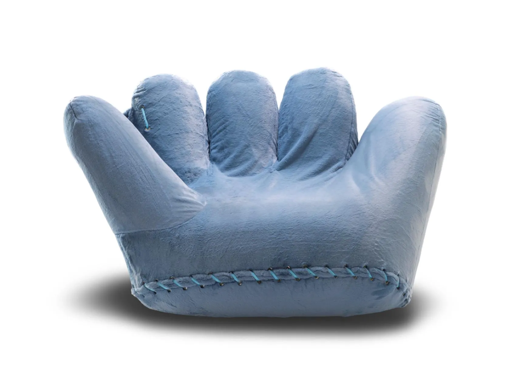 joe plush armchair By Poltronova