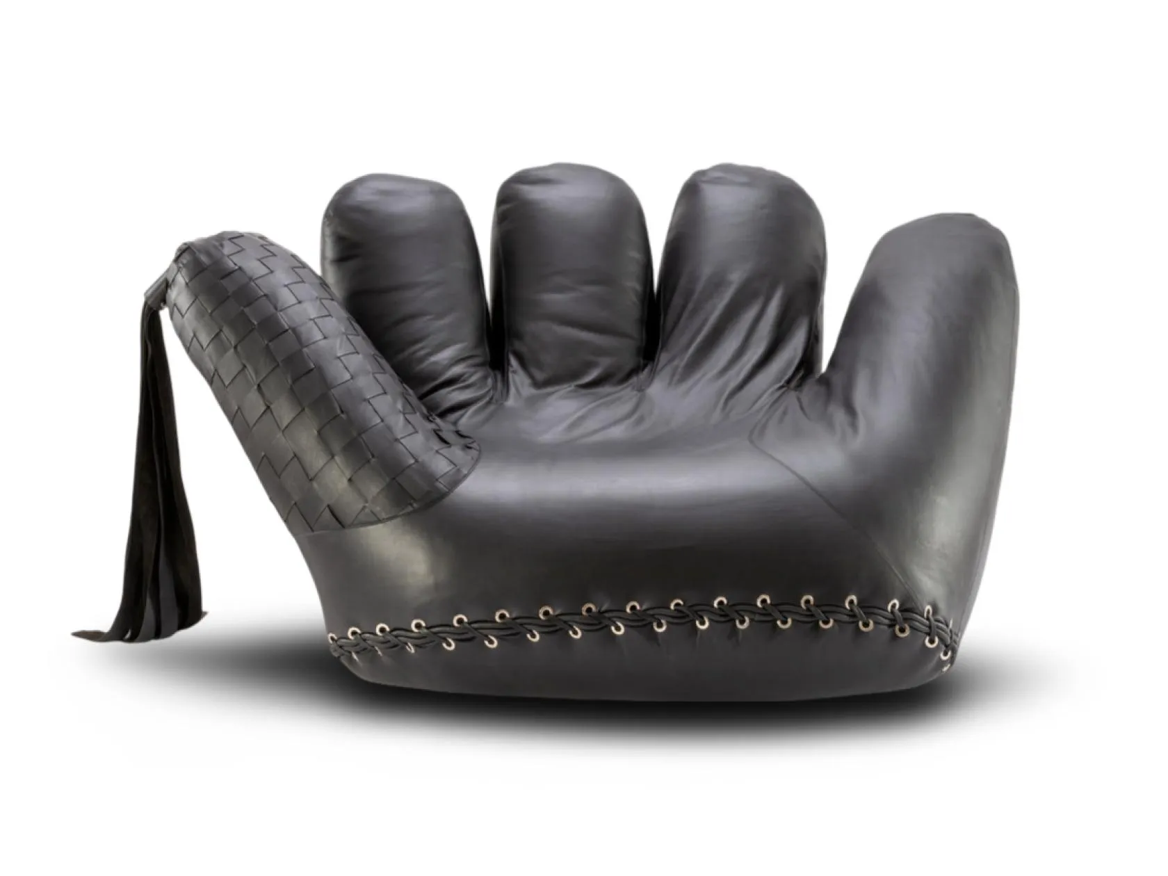 joe whip armchair leather armchair by Poltronova