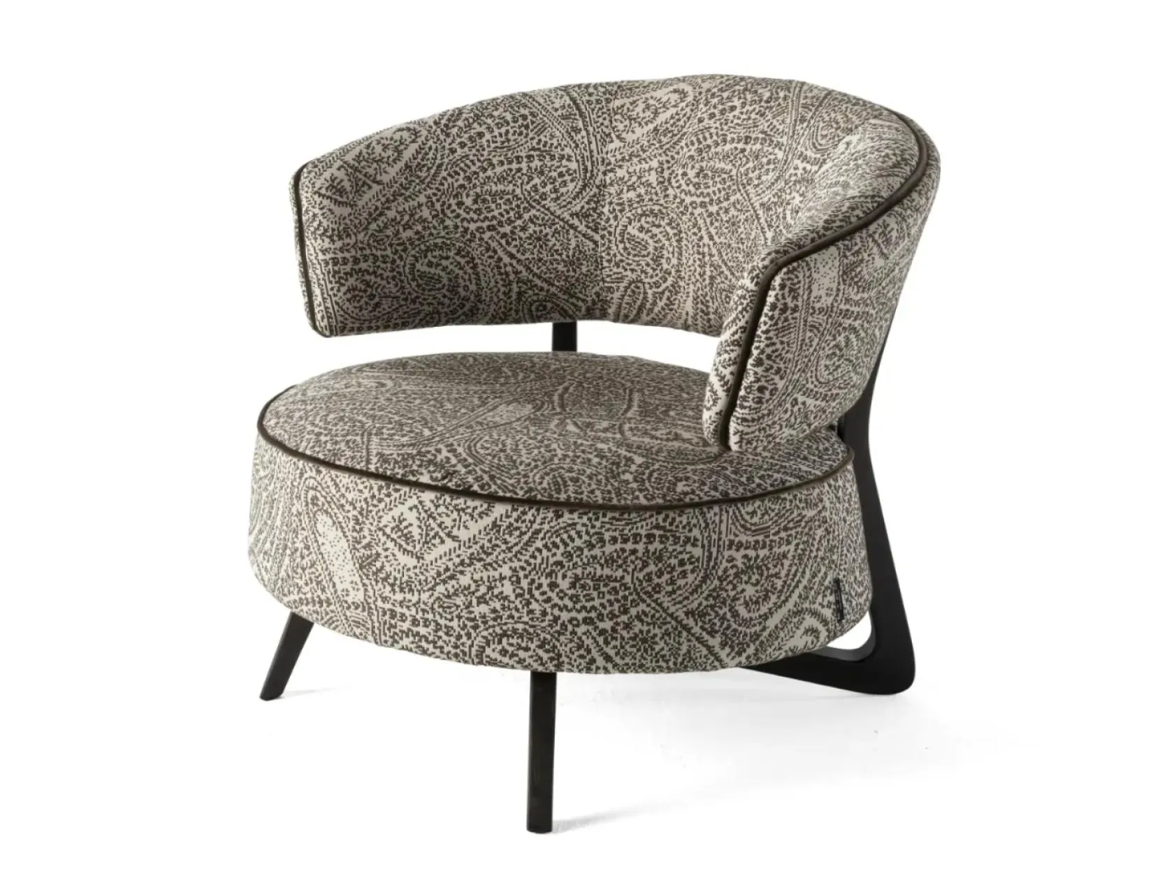 diana armchair fabric or leather armchair by ETRO Home Interiors